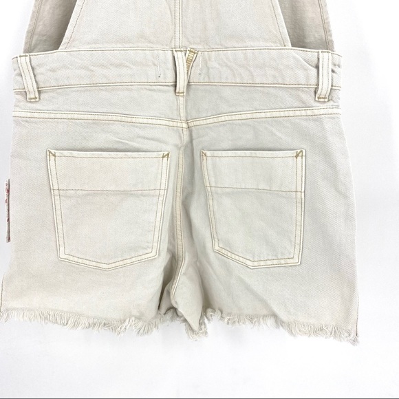 Free People Sunkissed Shortall Overalls NWT size 4 - Picture 10 of 12